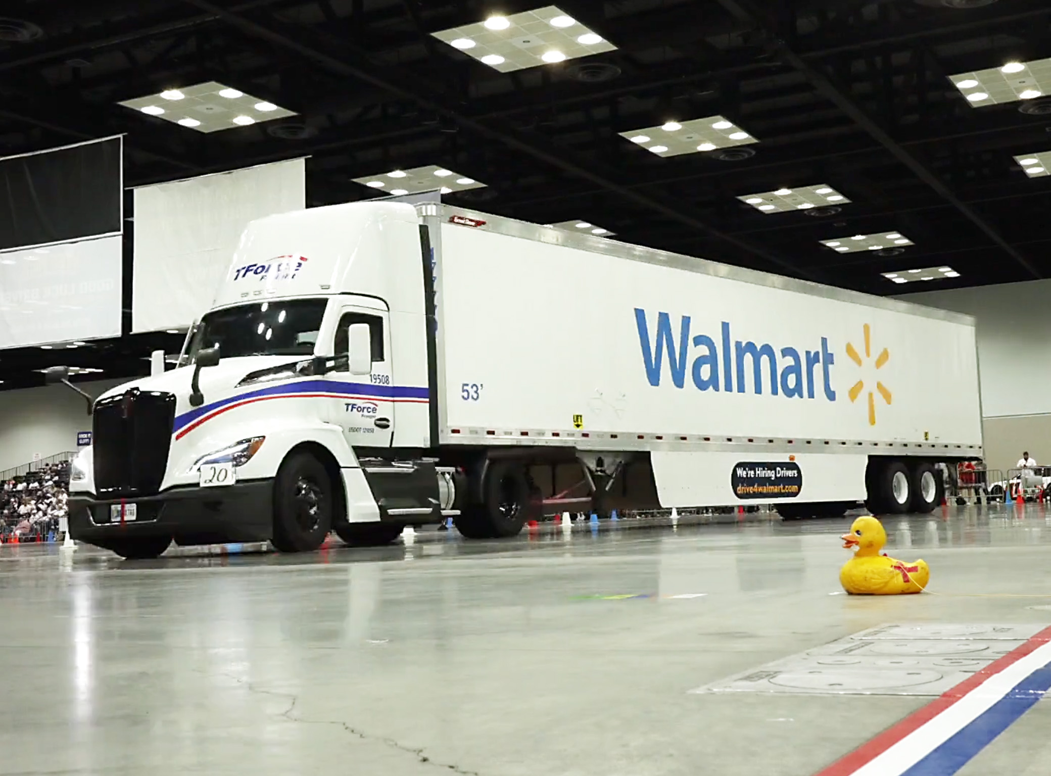 Photo from the 2022 National Truck Driving Championships in Indianapolis, Indiana.