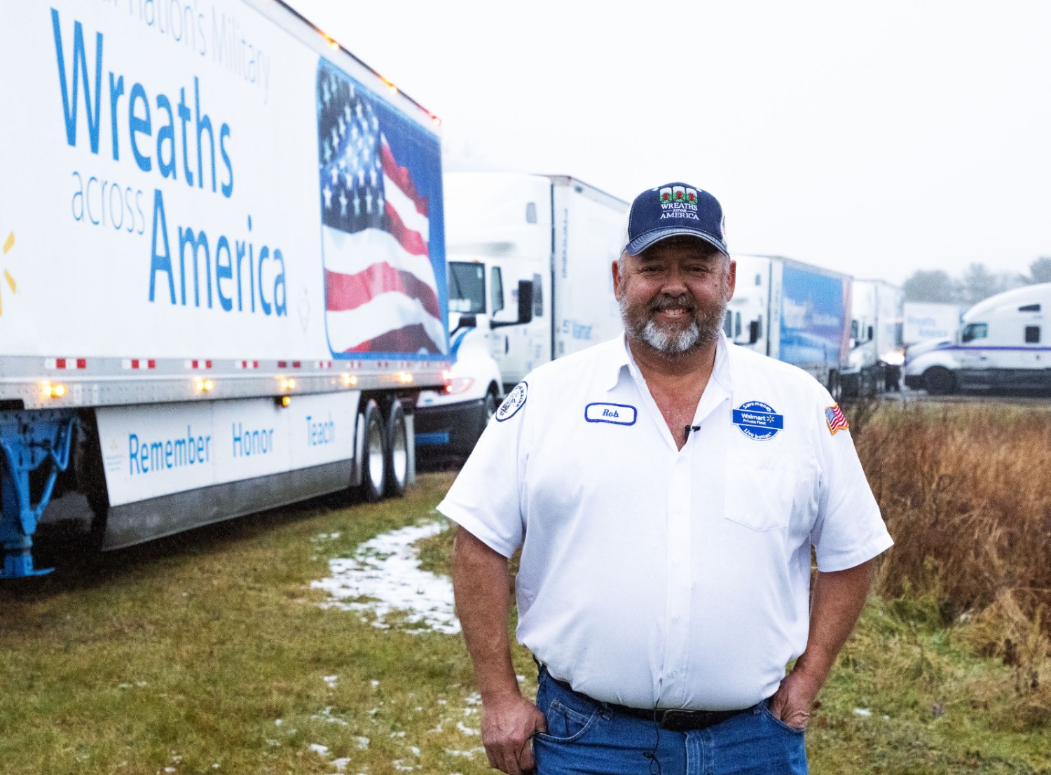 Walmart driver Rob Balfour