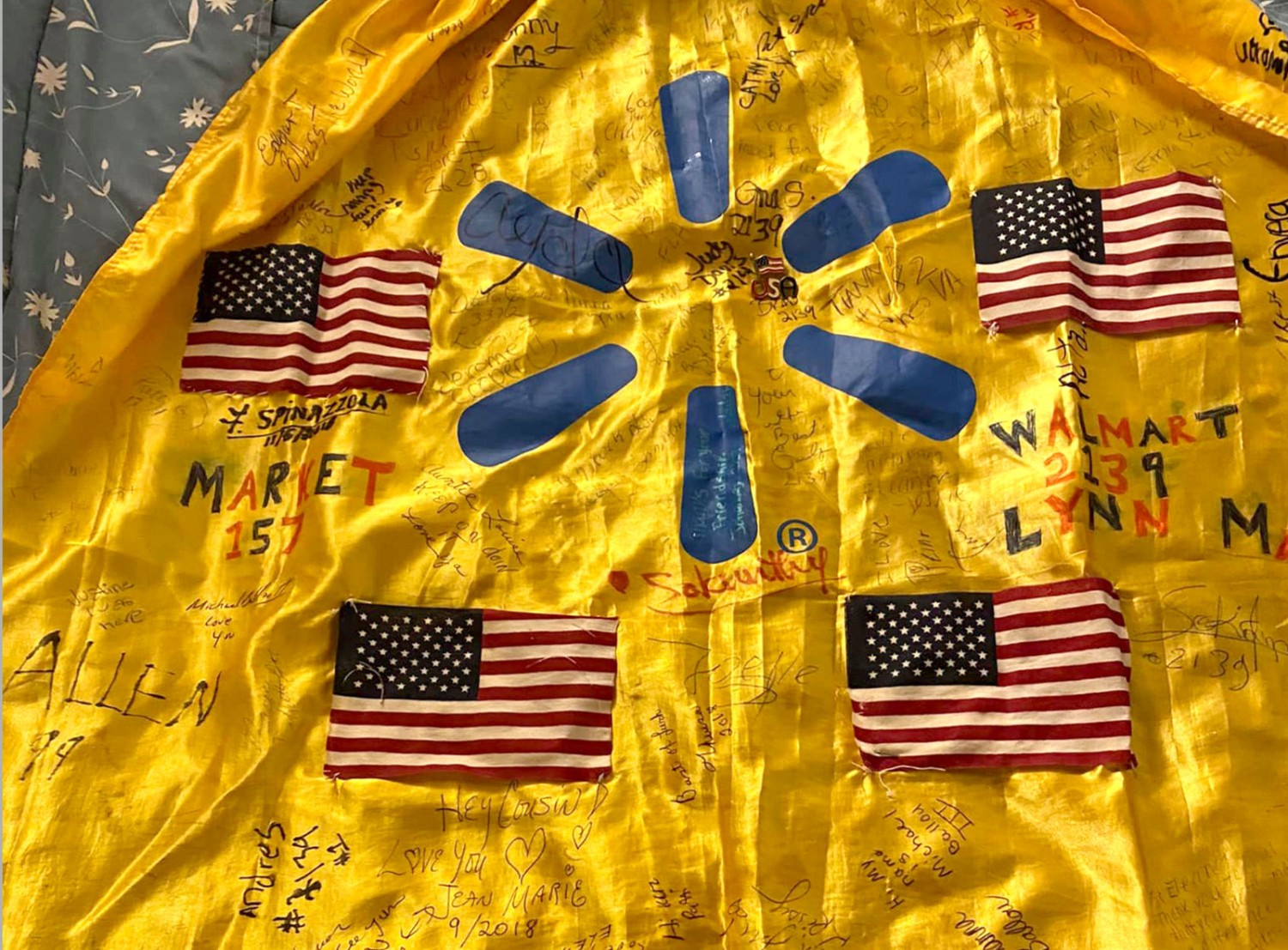 Eleanor Barnett's original Back-to-school cape