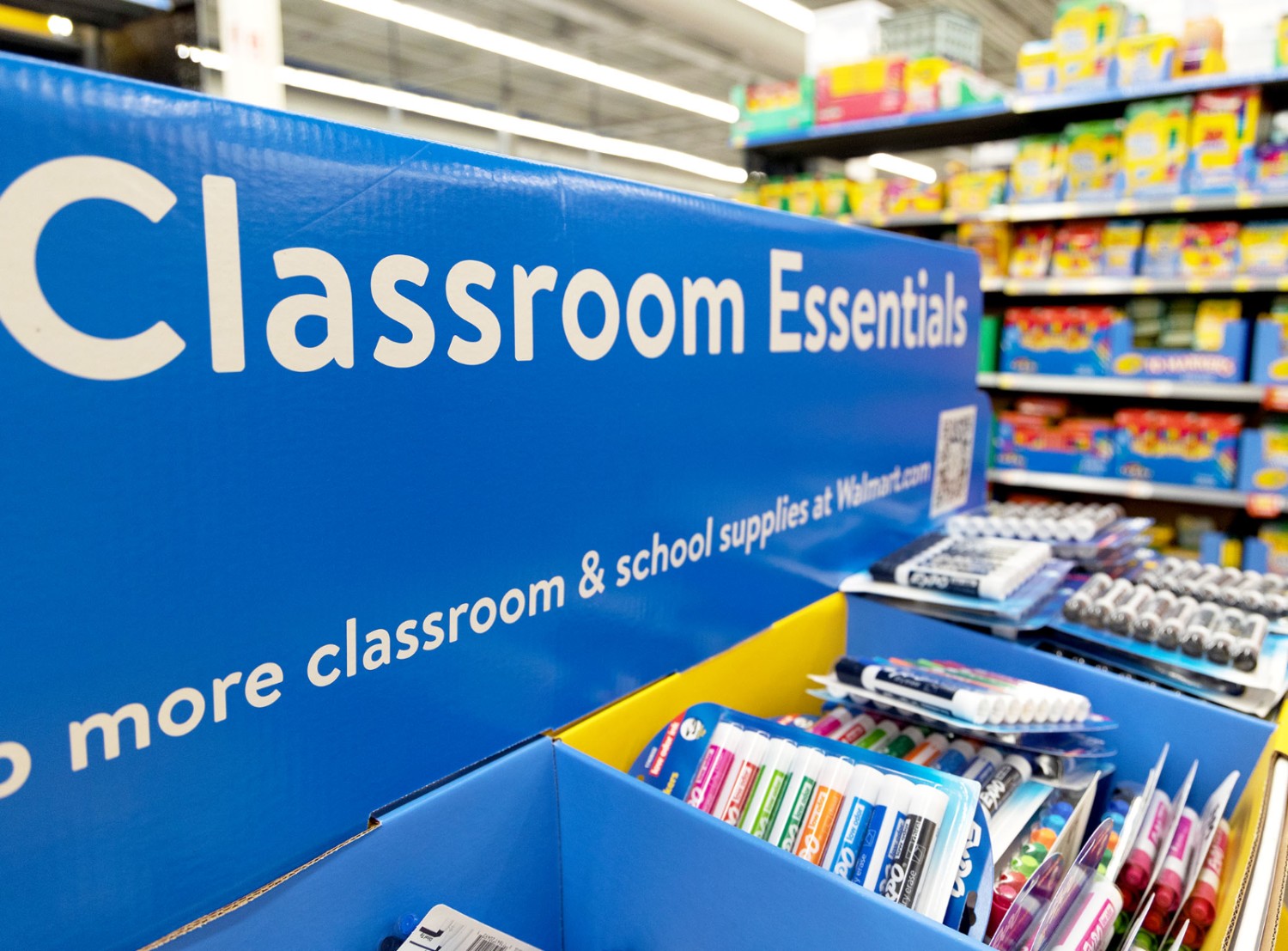 School supplies are a big deal at Store 2152.