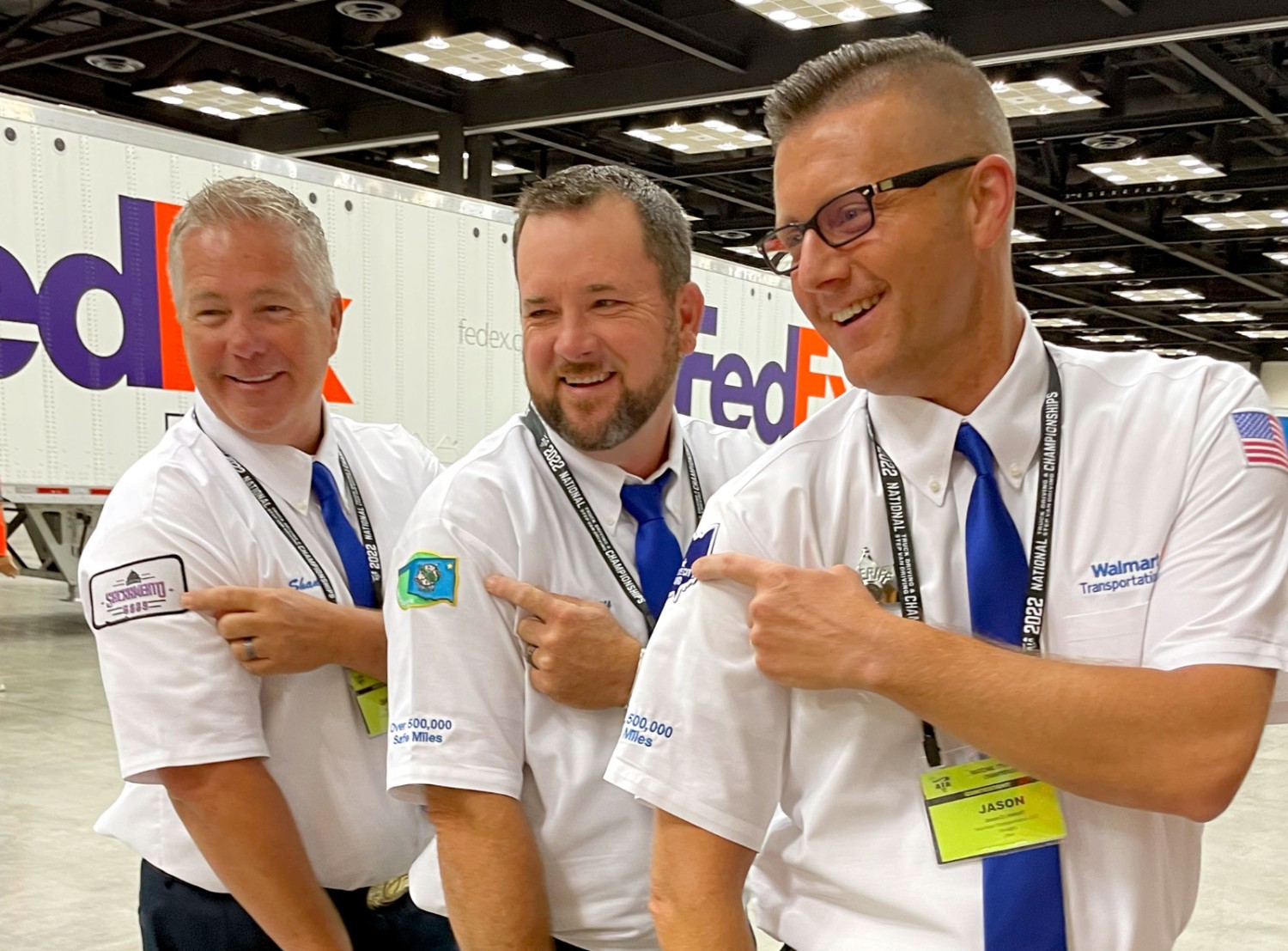 Photo from the 2022 National Truck Driving Championships in Indianapolis, Indiana.