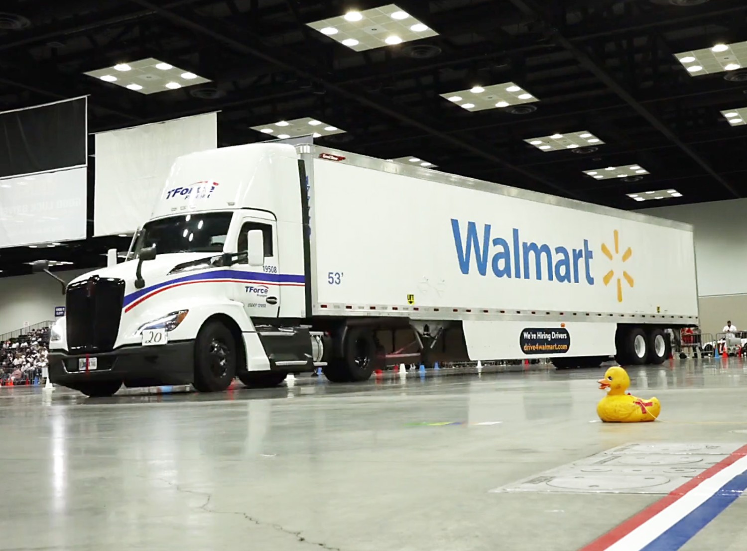 Photo from the 2022 National Truck Driving Championships in Indianapolis, Indiana.