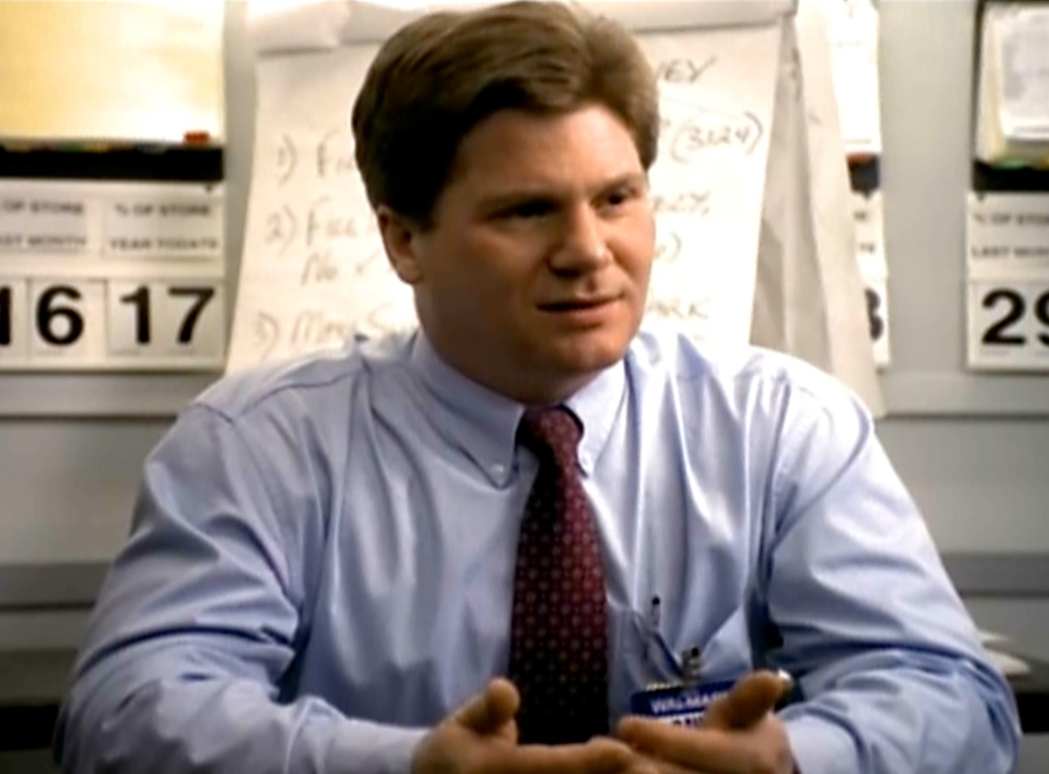 photograph of dave in his office