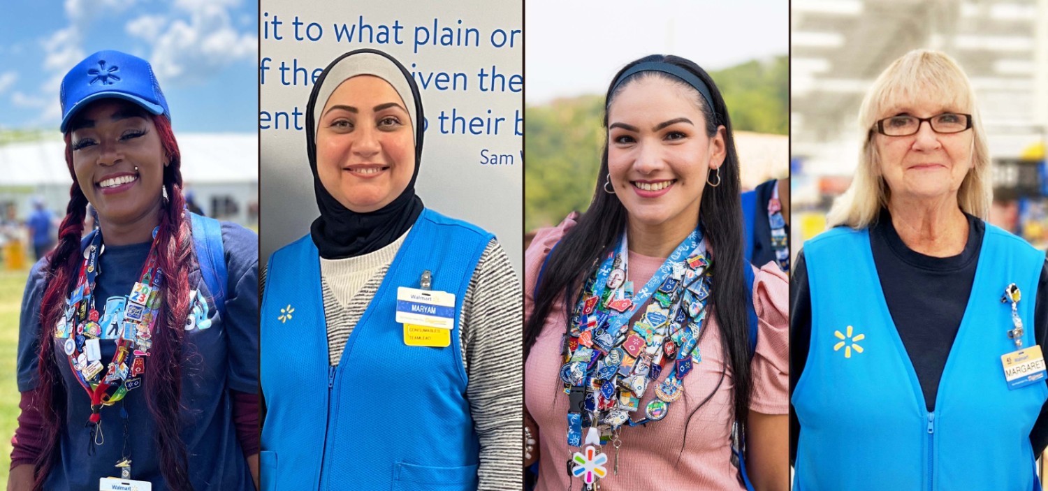 photo collage of a diverse group of female associates